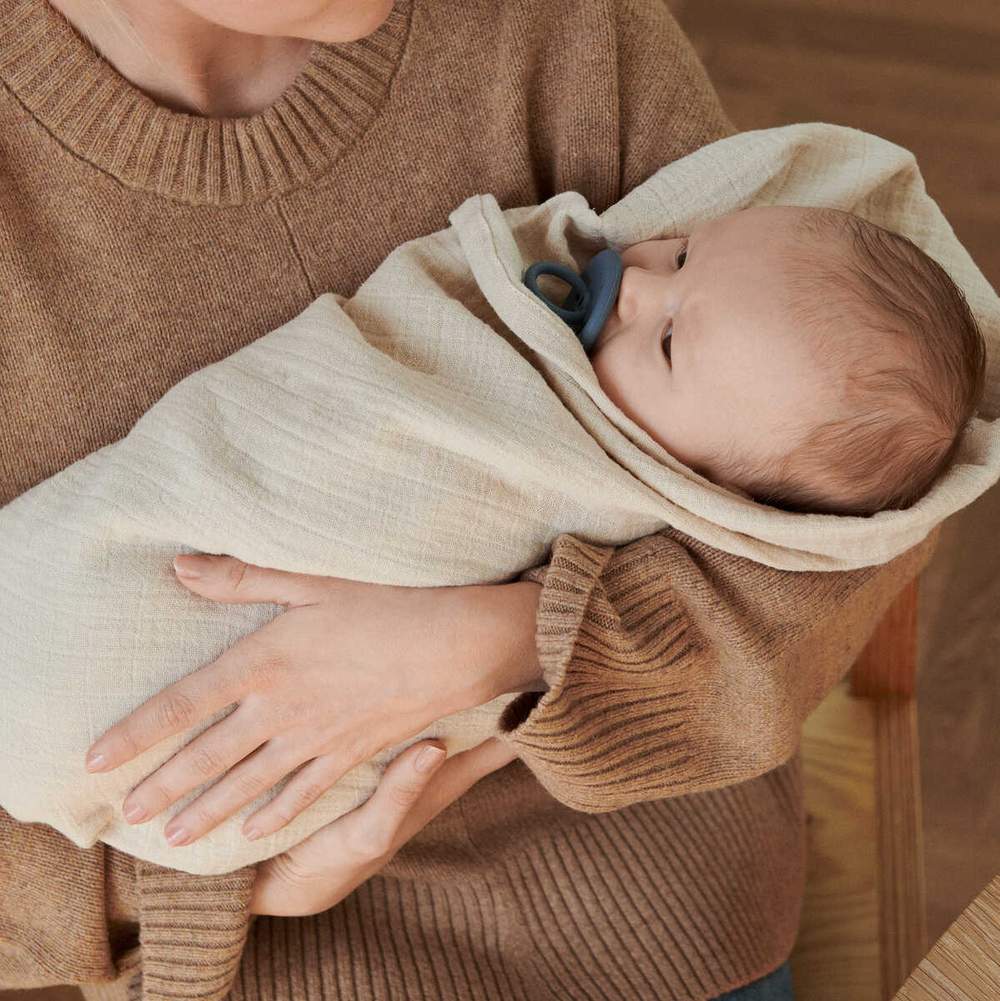 Liewood Ben muslin swaddle solid Systrarna Erenlöf